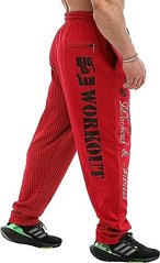 Big Sam, Штаны спортивные зауженные (Workout Body Pants 1172) Красный ( L )