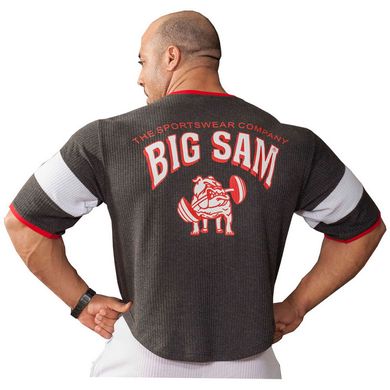 Big Sam, Размахайка 2878 T-SHIRT, Сірий, Сірий, M