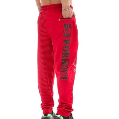 Big Sam, Штани спортивні завужені (Workout Body Pants 1172) Червоний ( XL )