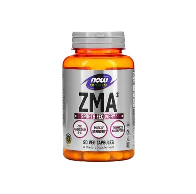 NOW Foods, Микроелементы ZMA, Sports Recovery 90 vcaps