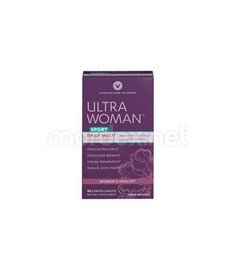 Vitamin World, Витамины для женщин Ultra Woman Sport Daily, 90 таблеток, 90 таблеток