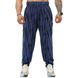 Big Sam, Штаны спортивные зауженные (Baggy Winter Towel Pants PNT1312) Синий\черный ( S )