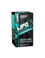 Nutrex Research, Жироспалювач Lipo 6 Black Hers Ultra Concentrate, 60 капсул