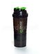 SpiderBottle, Спортивный шейкер Spider Bottle Maxi2Go Black Edition Black/Green, 850 мл