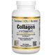 California Gold Nutrition, Риб'ячий колаген Hydrolyzed Collagen Peptides + Vitamin C, Type I & III, 250 таблеток