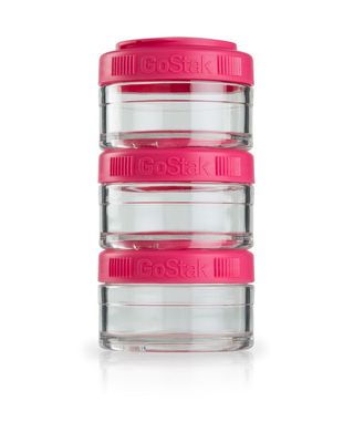 Blender Bottle, Контейнер GoStak 60cc 3 Pack, Pink