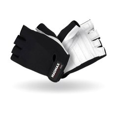 MadMax, Перчатки спортивные Basic MFG 250 Черные\Белые XXL