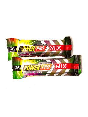 Power Pro, Протеиновый батончик фруктовый микс 10 витаминов