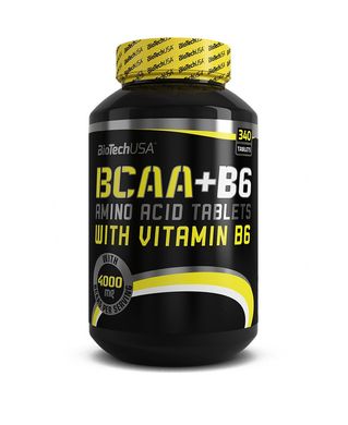 Biotech USA, Бцаа BCAA+B6, 340 таблеток