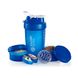Blender Bottle, Спортивний шейкер ProStak Navy, 650 мл, Темно-синій, 650 мл