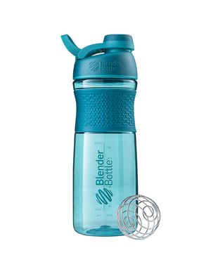 Blender Bottle, Спортивная бутылка-шейкер с венчиком SportMixer Twist 28oz/820ml Teal