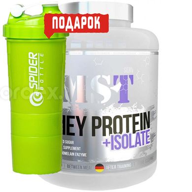 MST Sport Nutrition, Протеїн Whey Isolate Lactose Free, 2100 грам