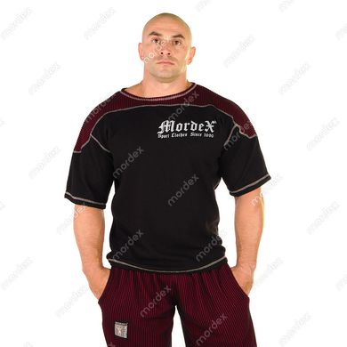 Mordex, Размахайка наружный оверлок Gym Sport Clothes (MD6148-2) черно-красная ( M )