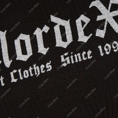 Mordex, Размахайка наружный оверлок Gym Sport Clothes (MD6148-3) черно-серая ( M )