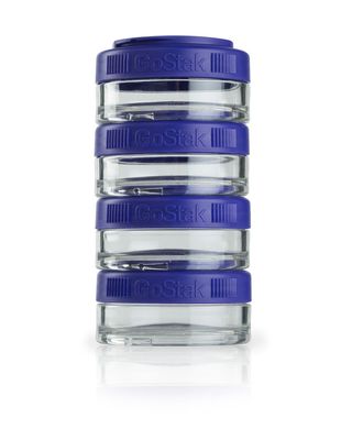 Blender Bottle, Контейнер GoStak 40cc 4 Pack, Purple