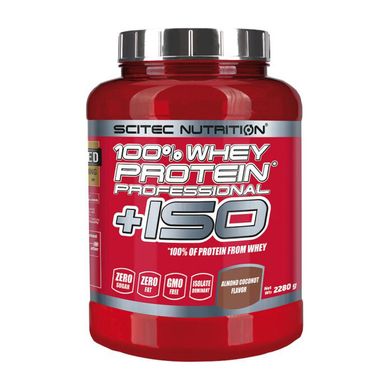 Scitec Nutrition, Протеїн 100% Whey Protein Professional +ISO, 2280 грам, 2280 грам