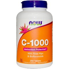Now Foods Вітамін Vitamin C-500 RH, 100 таблеток, 100 таблеток