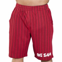Big Sam, Шорты спортивные для бодибилдинга 1374 Красные-черные (XXL)