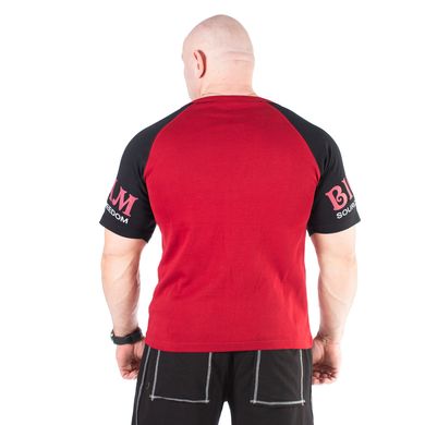 Big Sam, Футболка (Bodybuilding Mens BS2509) Красная ( L )