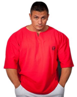 Big Sam, Футболка-Размахайка Red Training T-Shirt Rag-Top 3140 Красная M