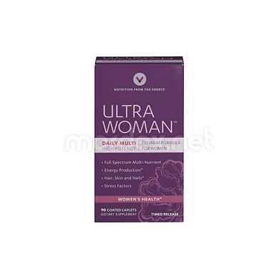Vitamin World, Вітаміни для жінок Ultra Woman Daily Multi, 90 таблеток