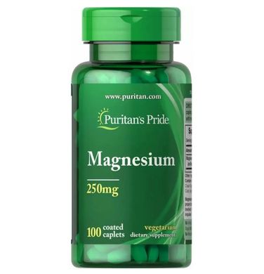 Puritans Pride, Мікроелементи Magnesium Oxide 250mg, ( 100 таблеток )