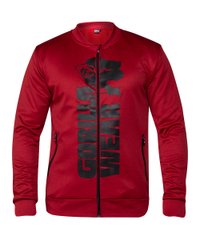 Gorilla Wear, Кофта на замку спортивна Ballinger Track Jacket Red/Black L