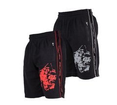 Gorilla Wear, Шорты спортивные Buffalo Old School Workout Shorts Black/Red ( S/M )