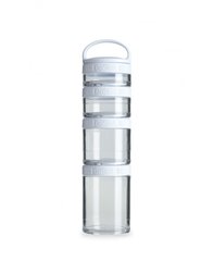 Blender Bottle, Контейнер GoStak Starter 4 Pack, White