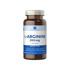 Vitamin World, Аргінін L-Arginine 500 mg, 100 капсул, 100 капсул
