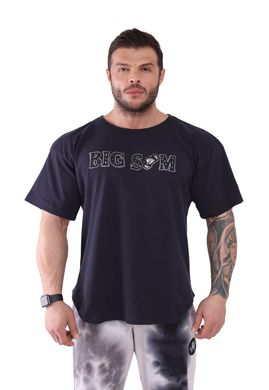 Big Sam, Футболка-Размахайка (Rag Top Gym T-shirt 3155) Темно-синий ( M )