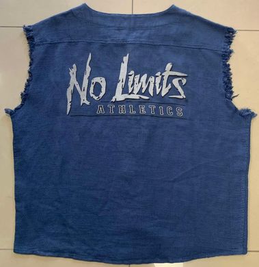 No Limits, Рубашка без рукавов (Sleeveless Rib Top MD7460-2), Синяя ( M )