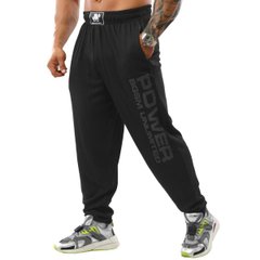 Big Sam, Штани спортивні легкі (Men's Loose Fit Sweatpants PNT1350) Чорні ( M )