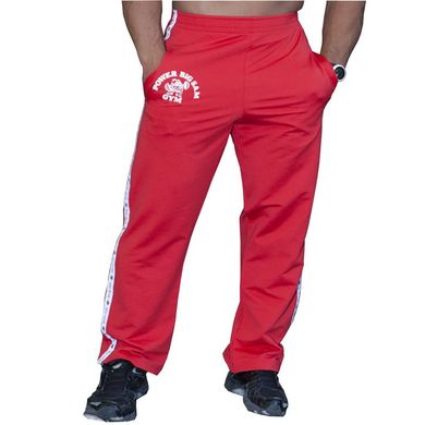 Big Sam, Штаны спортивные ровные 984 Trainingshose Bodyhose Bodybuilding Красные S
