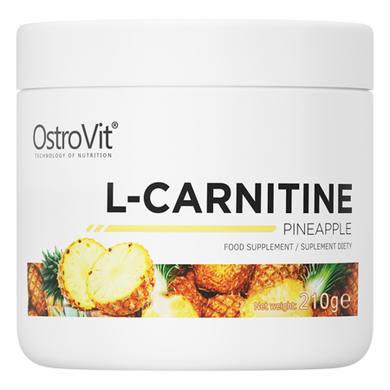 OstroVit, Карнитин 100% L-Carnitine, 210 грамм