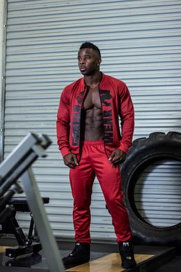 Gorilla Wear, Штаны спортивные Ballinger Track Pants Red/Black XL
