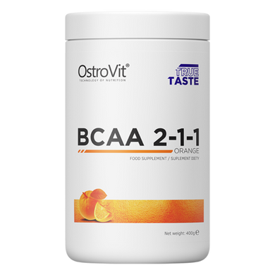 OstroVit, Аминокислоти BCAA 2-1-1, 400 грамм Апельсин