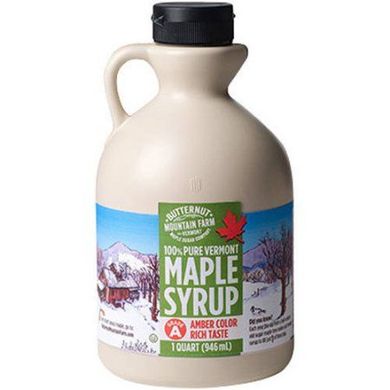 Butternut Mountain Farm, Кленовый сироп 100% Pure Vermont Maple Syrup, 946 мл, 946 мл