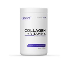 OstroVit, Коллаген Collagen + Vitamin C, 400 грамм Unflavored