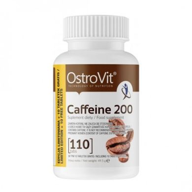 Ostrovit, Caffeine 200 110 таблеток