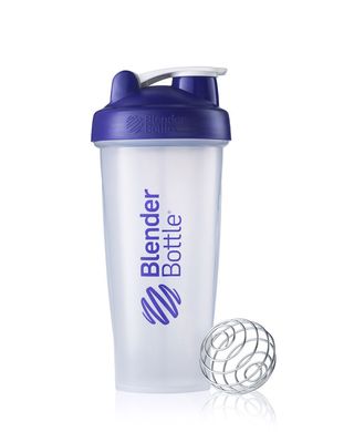 Blender Bottle, Спортивный шейкер Classic Clear/Purple, 820 мл