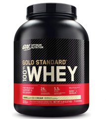 Optimum Nutrition, Протеїн 100% Whey Gold Standard, 2270 грам Vanilla Ice Cream