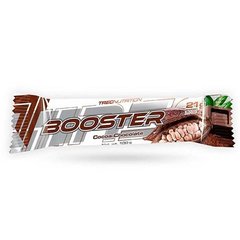 Trec Nutrition, Протеїновий батончик Booster Bar 100 грам, Cocoa-Chocolate, Какао-шоколад, 100 грам