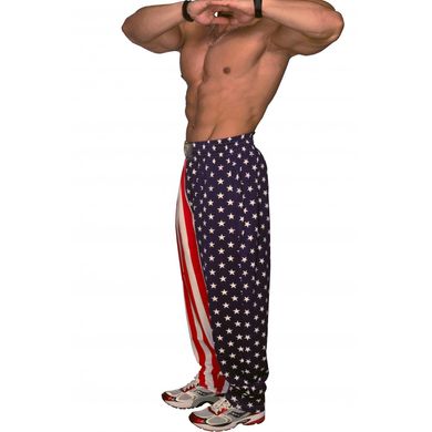 Big Sam, Штаны спортивные American Flag Baggy Track Body Pants 827 L