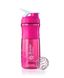 Blender Bottle, Спортивный шейкер-бутылка SportMixer Pink/White, 820 мл