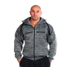 Mordex, Толстовка теплая Hoodie Men's Sweatshirt Gym (MD7197-1) Черный/Серый (M)