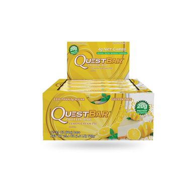 Quest Nutrition, Спортивный батончик Quest Bar, Lemon Cream Pie
