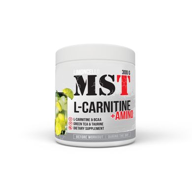 MST Sport Nutrition, Жиросжигатель L-Carnitine+Amino, 300 грамм