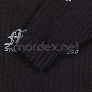 Mordex, Кофта с капюшоном на замке (MD3959-1) черная ( M )
