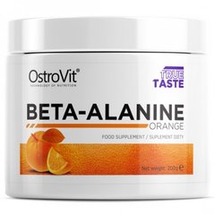 OstroVit, Бета аланін 100% Beta Alanine, 200 грам orange
